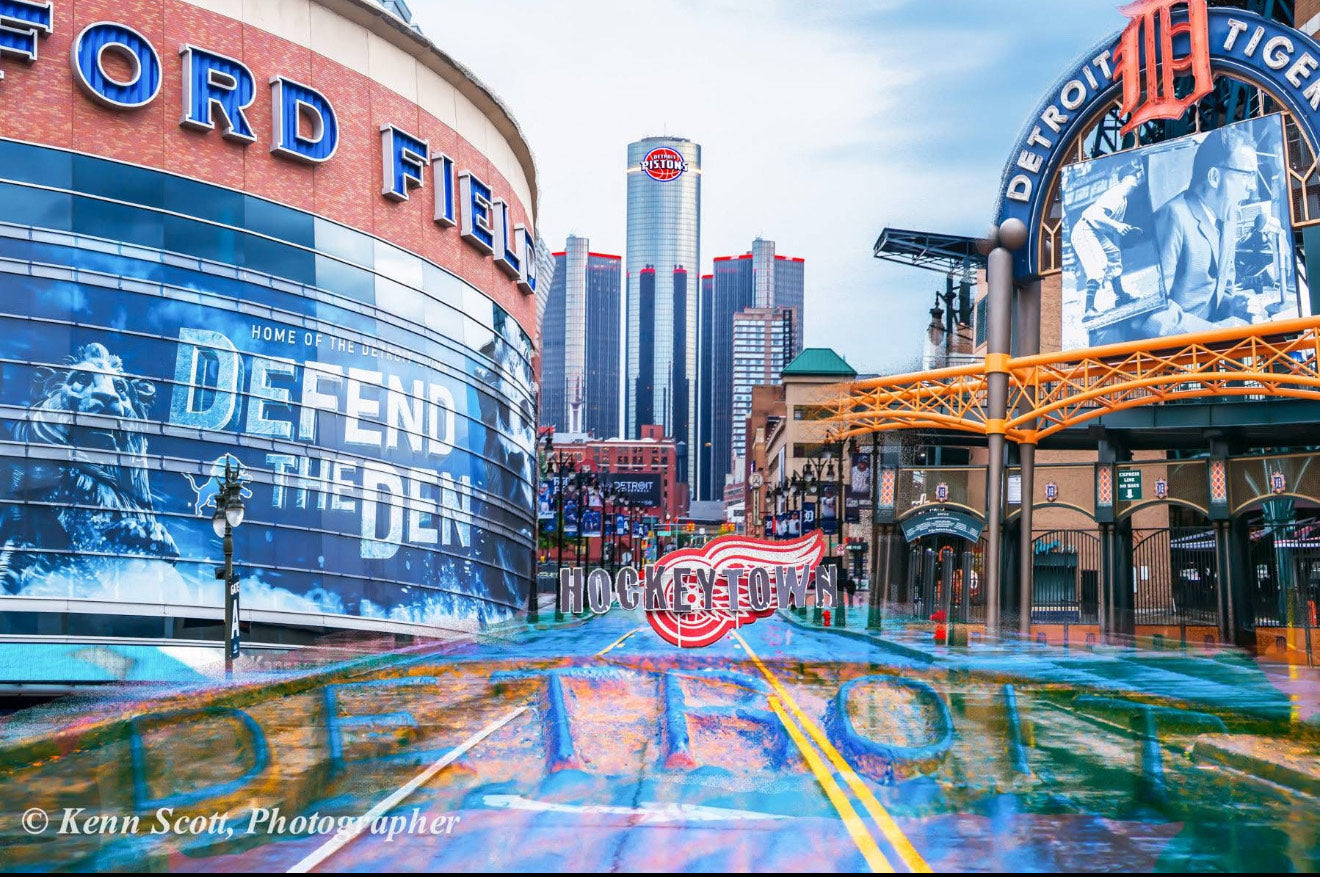 Motorcity Strong "Heart Of The D" Digital Print