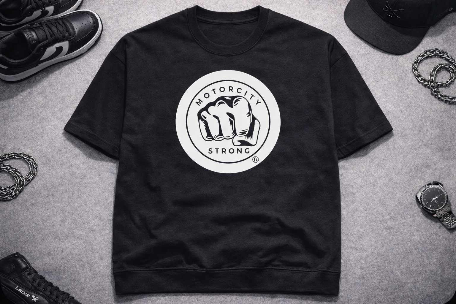 Motorcity Strong Origins Collection -Premium  T Shirt